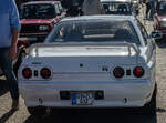 Rückansicht: Nissan Skyline GT-R 32.