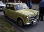 NSU-Fiat Neckar Spezial. Der Neckar Spezial wurde von Mrz 1961 bis Dezember 1962 in Heilbronn montiert. Der 1.083 cm Motor leistete hier schon 48 PS. Oldtimertreffen Kokerei Zollverein.