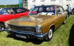 =Opel Diplomat B, V 8, 5,4l, 230 PS,  Bj. 1970, steht bei Blech & Barock im Juli 2018 auf dem Gelände von Schloß Fasanerie bei Eichenzell