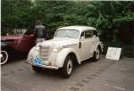Opel Kadett (KJ38) wie er von 1938-1940 produziert wurde. Teilnehmer der Ruhrtal Oldtimer Ralley 1991.