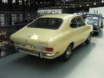 Heckansicht eines Opel Kadett B LS Coupe in US-Ausführung.