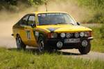 Opel Kadett C Coupe whrend der Rally in Sonnefeld WP 3 2011.