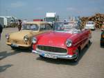 Opel Kapitn und der Kugelporsche Trabant beim Oldtimertreffen in Hartmannsdorf 