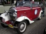 Mit dabei bei der Rgenclassics am 23.Mai 2009 in Bergen/Rgen der Opel 1.2 12 LG Cabrio aus dem Jahr 1933.