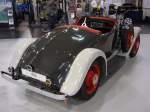 Heckansicht eines Opel 1.8 Liter Moonlight Roadster der Karosseriefabrik Deutsch von 1933. Techno Classica Essen am 14.04.2013.