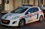 . Peugeot 308 der luxemburgischen Polizei, aufgenommen am  30.08.2014