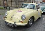 =Porsche 356 SC, steht in Fulda anl.