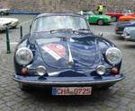 =Porsche 356 C, Bj. 1964, 1600 ccm, 95 PS, steht in Fulda anl. der SACHS-FRANKEN-CLASSIC im Juni 2019