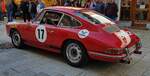 =Porsche 911, Bj. 1965, 1990 ccm, 208 PS, während der Präsentation der Rennteilnehmer des Rossbergrennens  Edelweiss-Bergpreis  2022 im Markt Berchtesgaden.