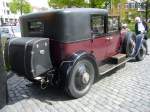 Heckansicht eines Rolls Royce Phantom I Sedanca de Ville. 1925 - 1929. 8. Kettwiger Oldtimerfrühling am 01.05.2015.