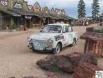Bei Rubis Inn nahe des berhmten Bryce Canyon steht dieser Trabant 601.