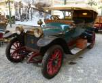 Rochet-Schneider, franzsischer Oldtimer, Baujahr 1911, 4-Zyl.Motor mit 2814ccm und 30PS, Vmax.70Km/h, Automobilmuseum Mlhausen, Nov.2013