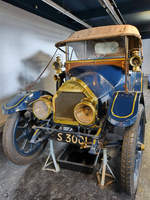 Dieser Roadster wurde 1912 bei Belsize Motors gebaut. (Museum of Science and Industry Manchester, Mai 2019)