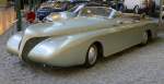 Arzens Cabriolet  Le Baleine  (der Wal), eine Einzelanfertigung des franzsischen Designers Paul Arzens, Baujahr 1938, 6-Zyl.Motor mit 3500ccm, Vmax.