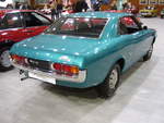 Heckansicht eines Toyota Celica ST des Modelljahres 1973.