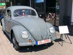 =VW Käfer, gesehen im Juni 2023 bei der Oldtimerausstellung in Angersbach