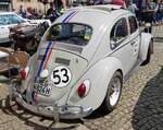 =VW Käfer, gesehen bei der Oldtimerveranstaltung in Spangenberg im Mai 2023