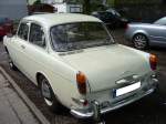 Heckansicht eines VW Typ 3 1600L. 1966 - 1973. Essen - Kettwig am 01.05.2012.