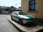 Ein Deutsches Polizeiauto in Passau