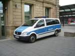 Ein Mercedes Benz Vito der Bundespolizei am 14.06.11 in Mainz Hbf 