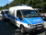 Bundespolizei - Ford Kastenwagen -  60 Jahre Bundespolizei  auf der Strae des 17. Juni, 20.8.2011, Kennzeichen BP 27-233