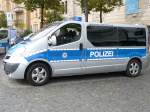 Opel Vitaro als mobile Befehlstelle der Thringer Polizei in Jena, Oktober 2010