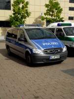Ein Mercedes Benz Vito der Polizei am 21.09.13 auf der IAA 