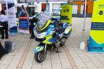 Polizei Hessen BMW Motorrad am 04.05.24 beim Tag des Blaulichts in Nidderau