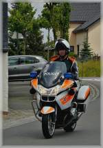 BMW Motorrad als Begleidfahrzeug des  Skoda Tour de Luxemburg  am 04.06.2011.