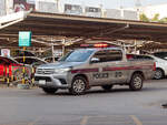 Toyota Hilux der Polizei in Nong Khai (Thailand) - 31.03.2022