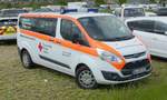 =Ford Transit des DRK Stadtverbandes WÜRSELEN e.V. steht auf dem Parkgelände der RETTmobil Fulda im Mai 2019