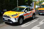 DRK Darmstadt Toyota C-HR KdoW Org. Leiter am 23.07.23 beim Tag der offenen Tür