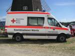 Krankentransportwagen MB  BINZ  des DRK aus dem alten Landkreis Mritz (MR) beim 18.