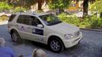 Diesen Mercedes-Benz ML ( W163 ) habe ich am 27. Juli 2013 an einem Taxistand in Garmisch-Partenkirchen aufgenommen. Die Taxe hat die Konzessionsnummer 75.