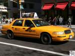 Ford Crown Victoria 1998  New York City Taxi  aufgenommen am 18. September 2008.