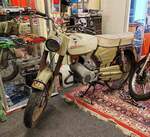 =Zündapp Moped, gesehen im Automuseum Wolfegg im Dezember 2023