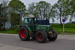 Fendt Farmer 311 LSA, nahm an der Rundfahrt durch die Gemeinde Esch Sauer Teil. 09.05.2023 