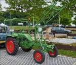 . Fendt Geräteträger, Bj 1961, 25 Ps, 1798 ccm, 2 Zyl, laut Besitzer war dies die erste Teilnahme mit diesem Traktor bei einem Treffen.  Consdorf (L)20.07.2014.