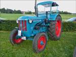 . Hanomag R 435, Bj 1958, 4 Zyl, 2799 ccm, 35 Ps, aufgenommen beim Traktorentreffn in Consdorf (L) am 19.07.2014.