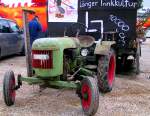 HATZ-Traktor; Von 1953 bis 1964 stellte HATZ Gmbh in Ruhstorf Traktoren her .