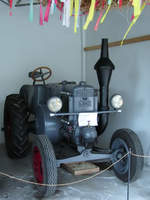 Ein Traktor Lanz Bulldog 25 im Agroneum Alt Schwerin.