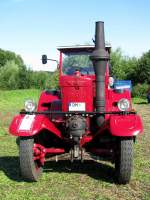Traktor Lanz-Ursus D 9506 aus dem ehem. Landkreis Demmin (DM) fotografiert beim 18. Oldtimer- und Traktoren-Treffen im AGRONEUM in Alt Schwerin [12.08.2012]