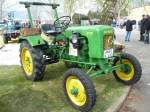 Wahl W12 wird prsentiert bei der Oldtimerausstellung der Traktor-Oldtimer-Freunde Wiershausen, April 2012 