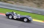LISTER Knobbly, Bj.1959, 3800ccm, Fahrer: WOOD Tony (GB) & NUTHALL Will (GB)
Bei der Woodcote Trophy & Stirling Moss Trophy [Motor Racing Legends] SPA SIX HOURS 19.September 2015
https://de.wikipedia.org/wiki/Lister_Cars
