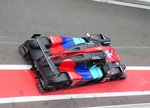 LMP3, Ligier JS P3 - Nissan Nr.4 OAK RACING, bei der European Le Mans Series am 25.9.2016 in Spa Francorchamp. Aufnahme von der Frei zugänglichen Dachterrasse der Boxen