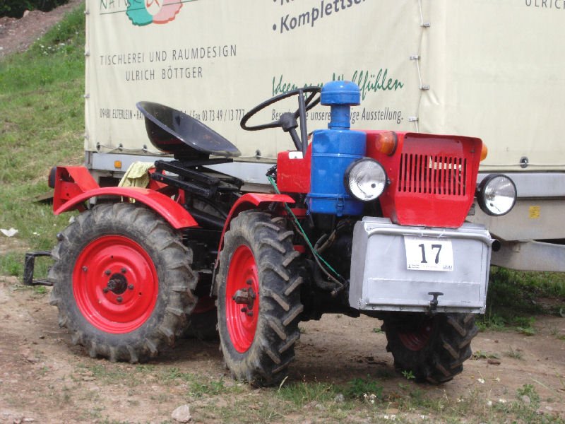 TZ4K14 der Tschechische Kleinschlepper, war ebenfalls in Luau vertreten.