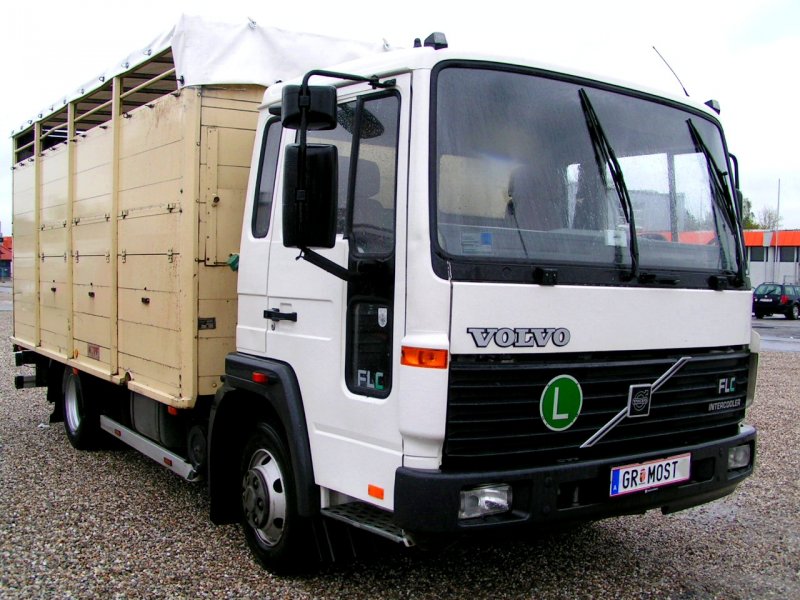 Volvo(FLC)mit Aufbau fr Tiertransporte am Messeglnde in RIED i.I.; 080429