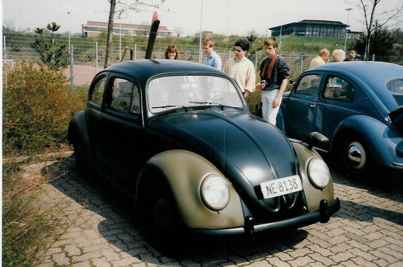 VW-Kfer NE 8138 am Europatreffen 1986  50 Jahre Kfer 