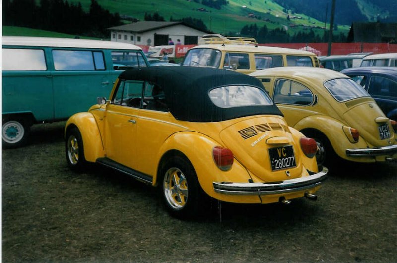 VW-Kfer VC 280'277 am Kfer-Treffen in Chteau-d'Oex 1995