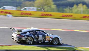 Nr.88 Porsche 911 RSR, LMGTE Am von Abu Dhabi-Proton Racing.